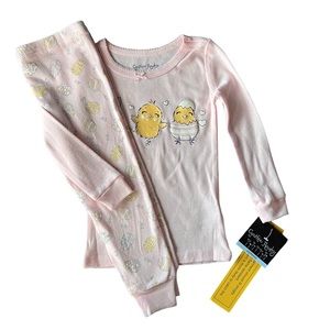 NWT Cynthia Rowley Baby Chick Pajamas Size 2T